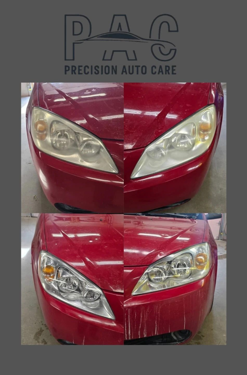 Headlight Restoration Service - Precision Auto Care