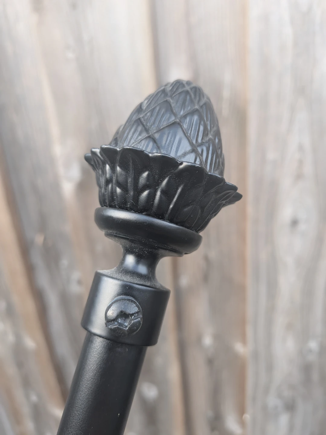 Black Decorative adjustable Curtain Rod - photo 5