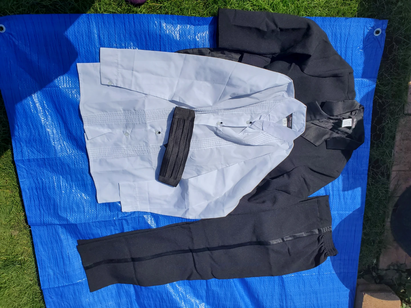 Tuxedo Jacket ,Shirt and Pants, cumberbund  Set