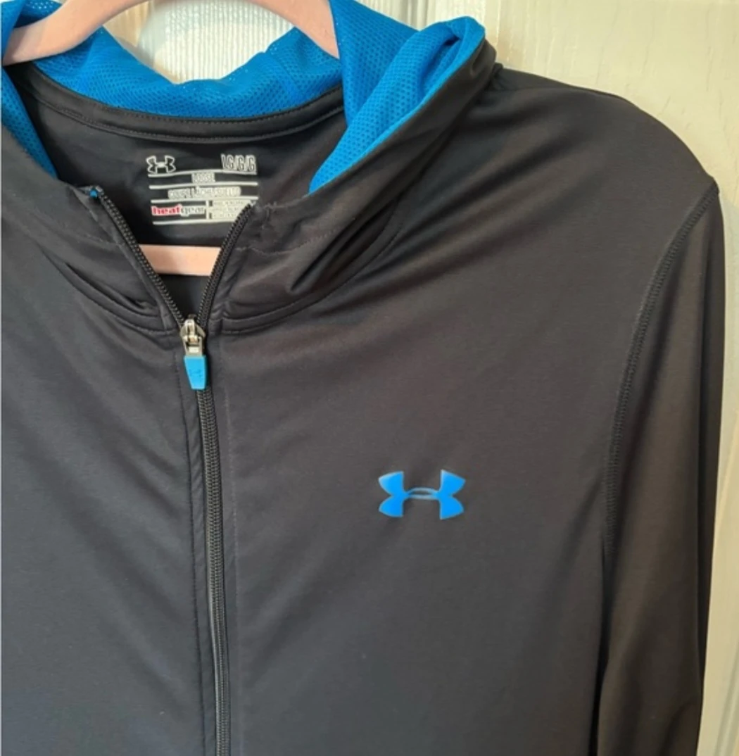 Men’s Under Armour Zip-Up Hoodie. LOOSE Fit. Size - Large. - photo 3