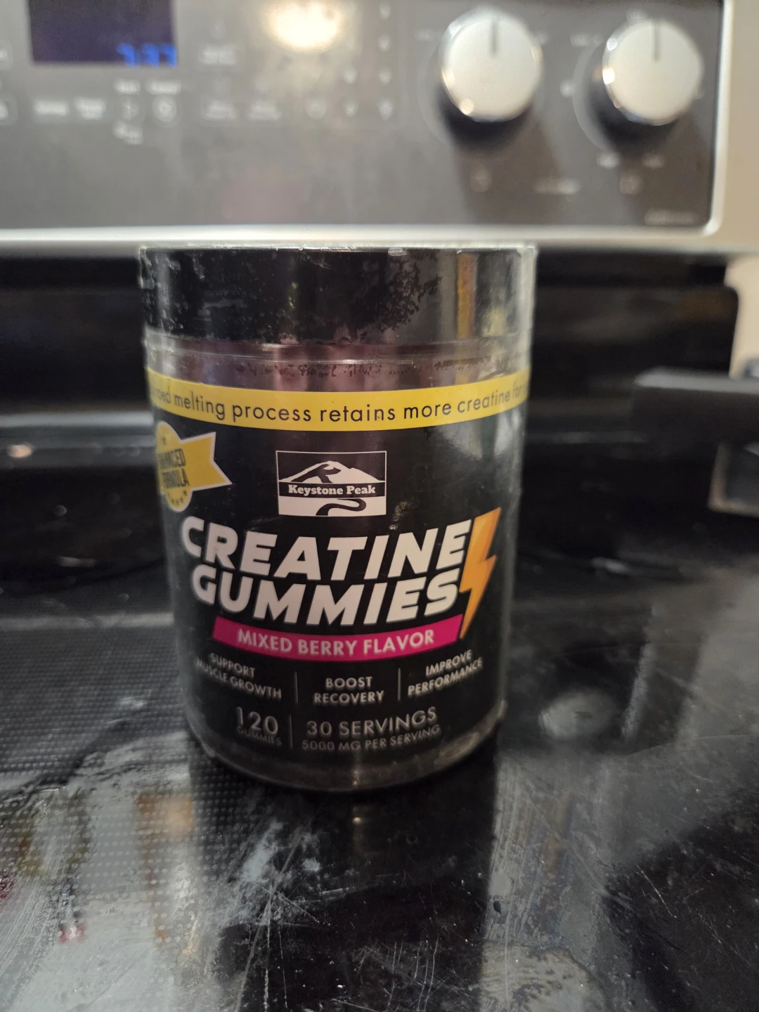 Keystone Peak Creatine Gummies - Mixed Berry Flavor