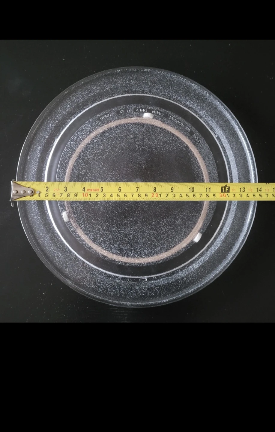 Glass Microwave Turntable Tray and Roller Ring - photo 2