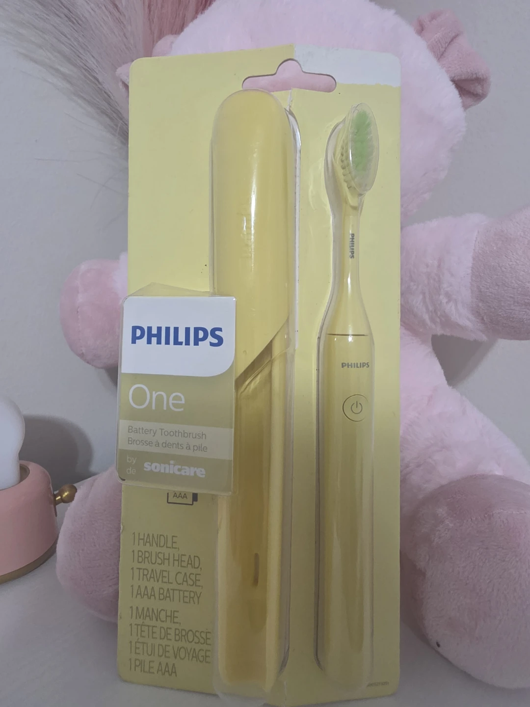 Philips One Sonicare Battery Toothbrush - Yellow