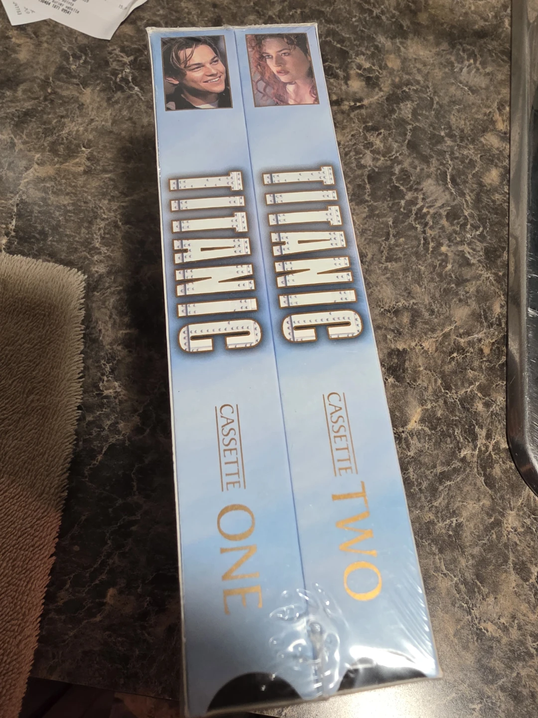 Titanic VHS Cassette Set - Part One & Two - photo 2