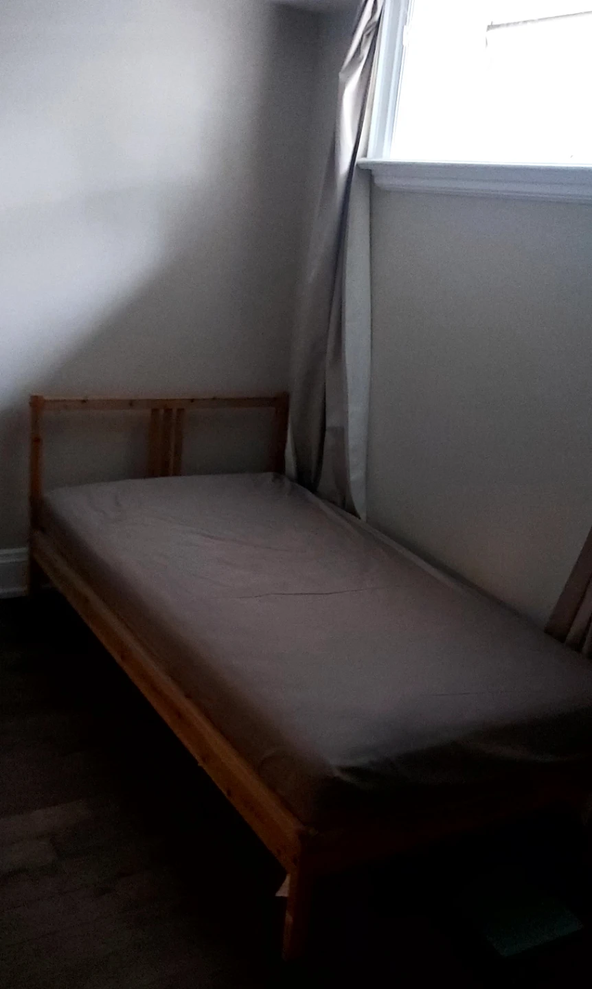 IKEA Wooden Twin Bed Frame