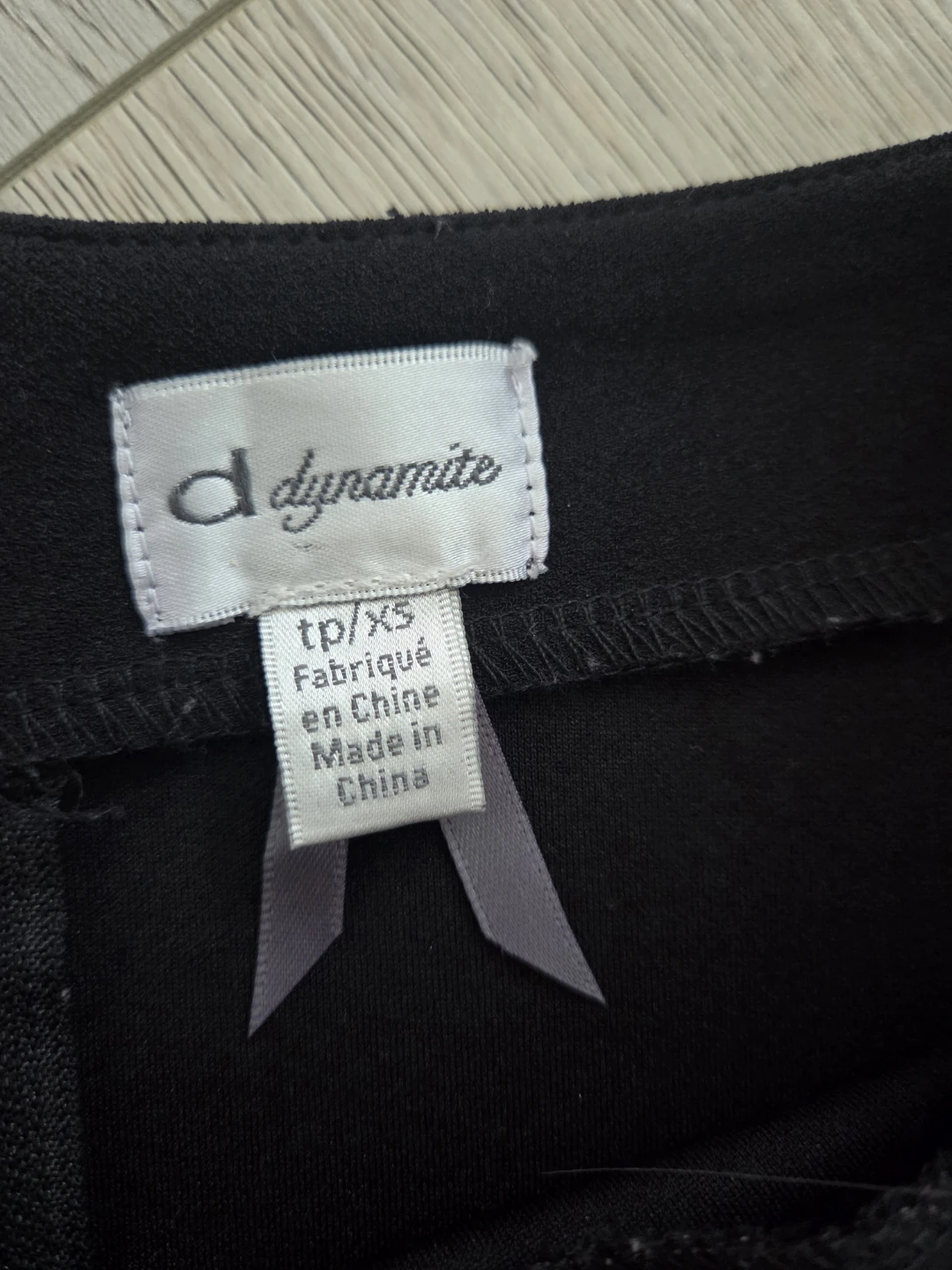 Dynamite Long Sleeve Black Dress - photo 3