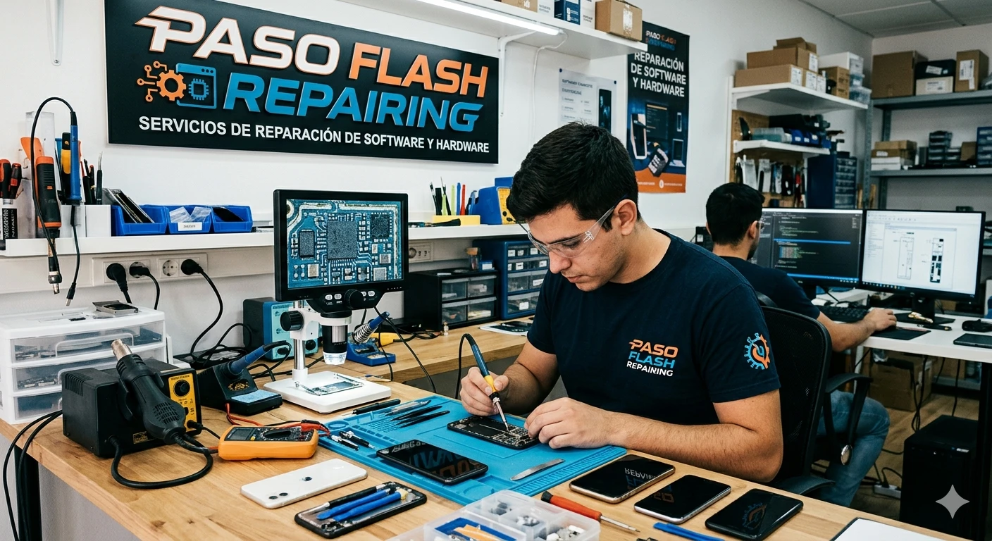 Paso Flash Repairing Software and Hardware Services