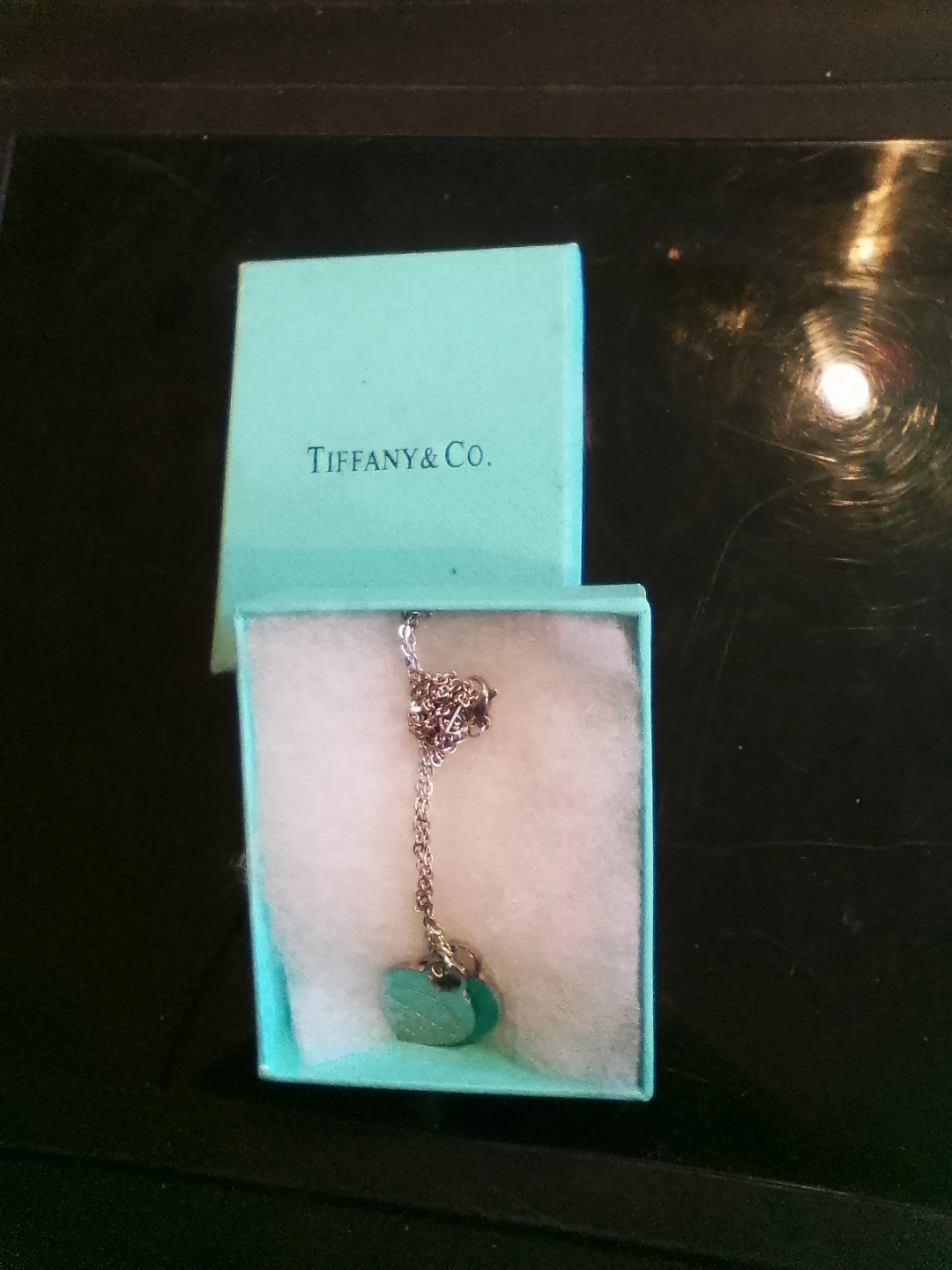 Tiffany & Co. "Please Return to Tiffany" Heart Charm Necklace - photo 2