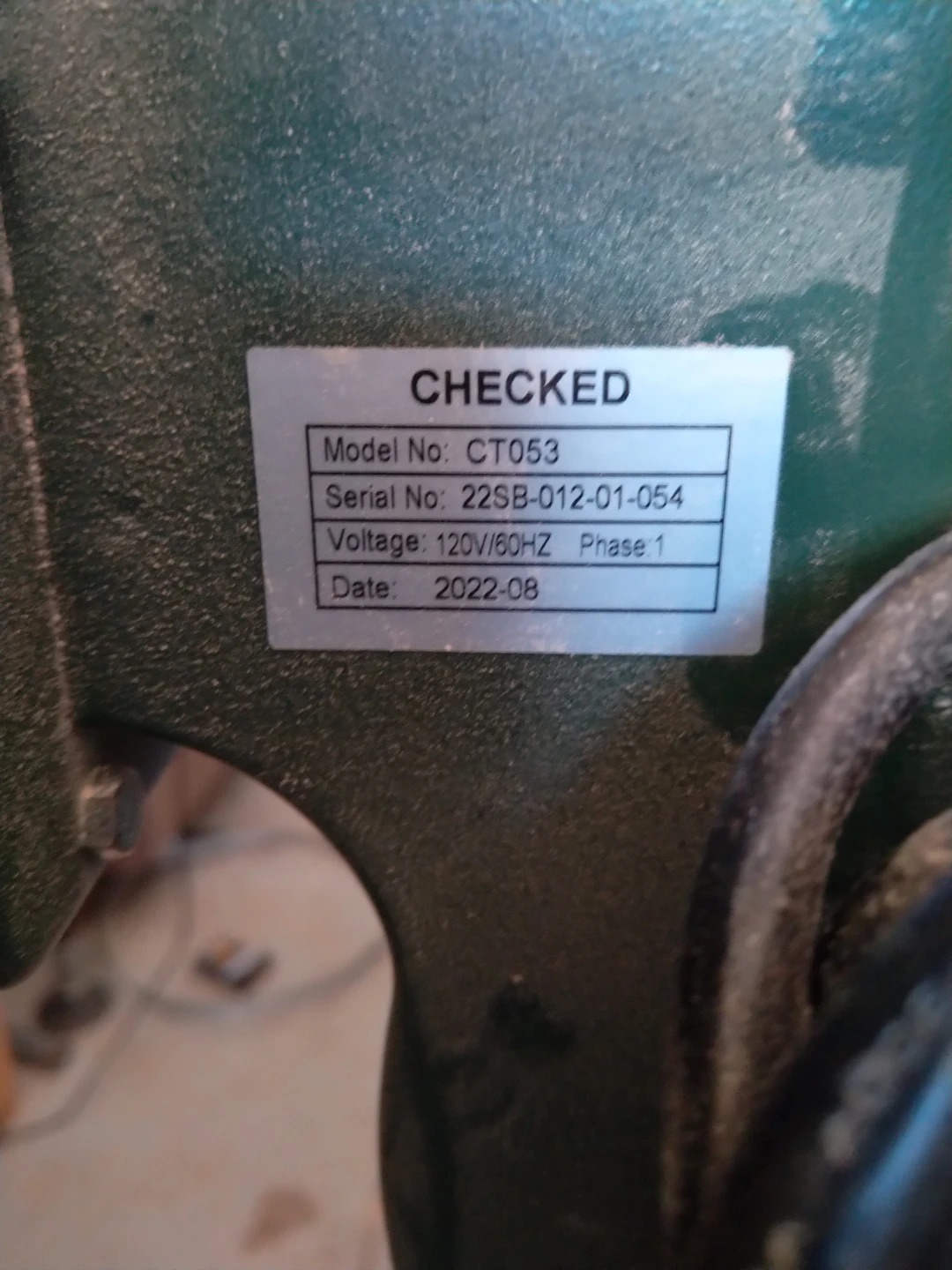 Dust collector CT053 1HP 120V - photo 3