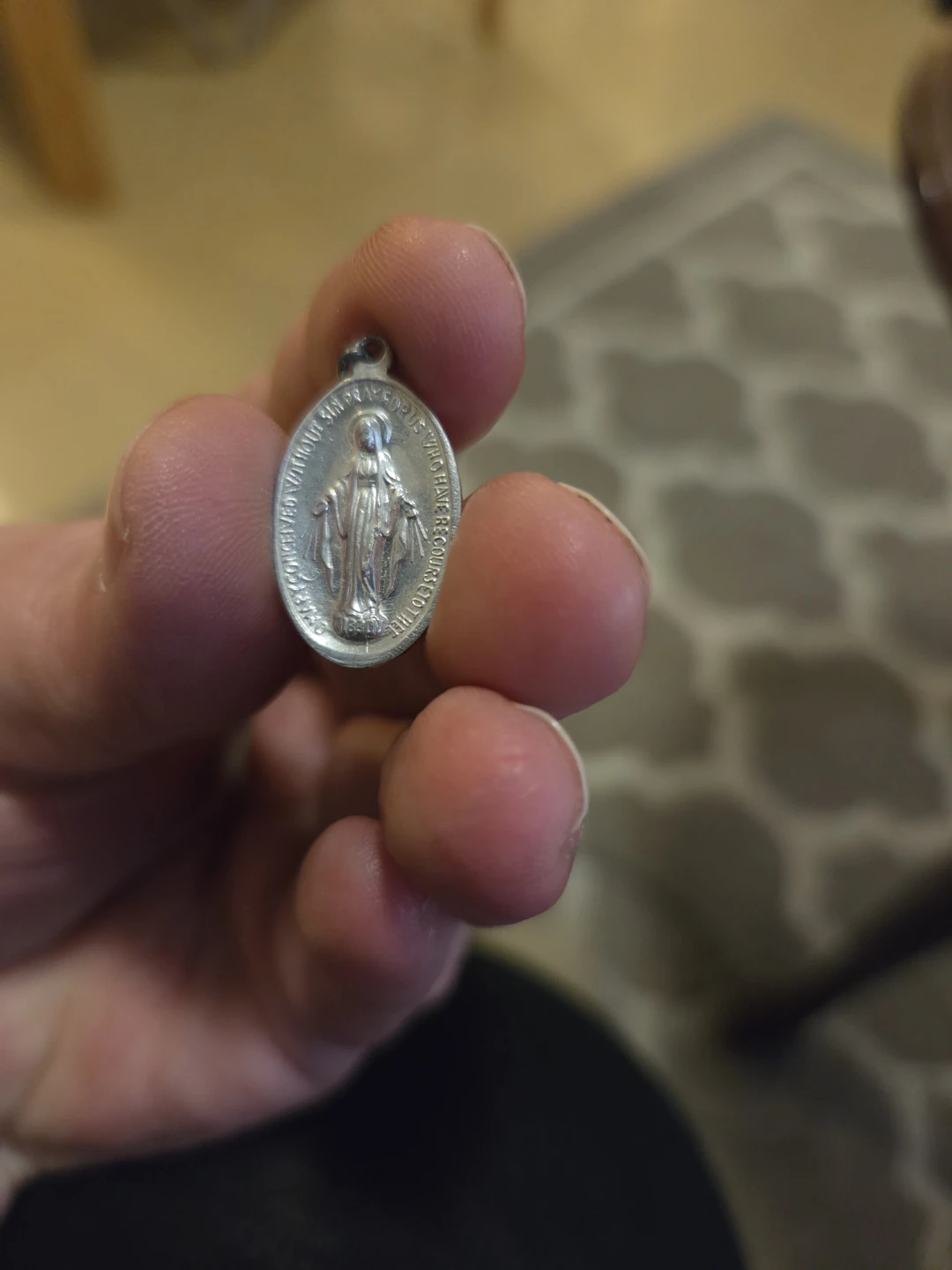 Miraculous Medal Pendant Italy - photo 2