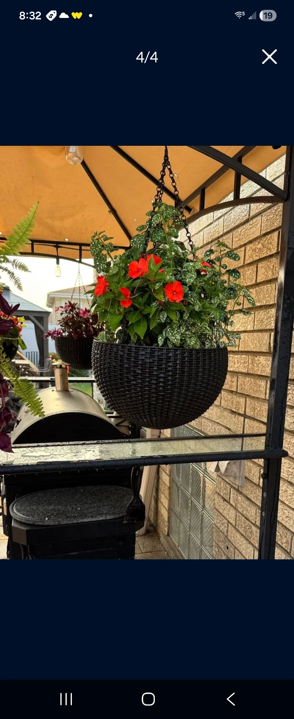Gazebo with Hanging Planters - photo 3