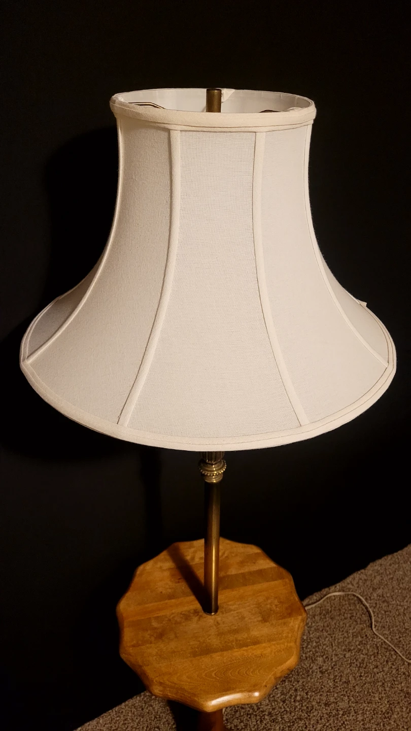 Vintage Floor Lamp w/ Table - photo 2
