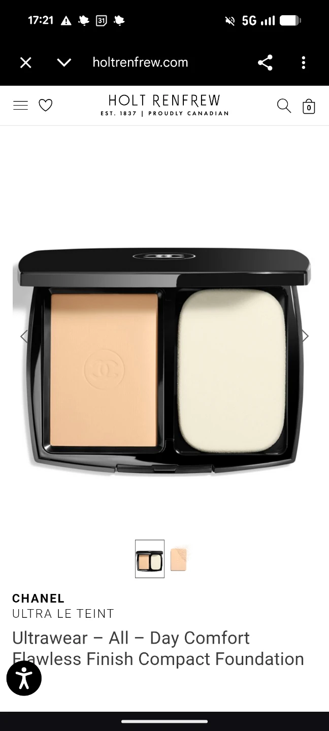 Chanel Ultra Le Teint Flawless Finish Compact Foundation - photo 5