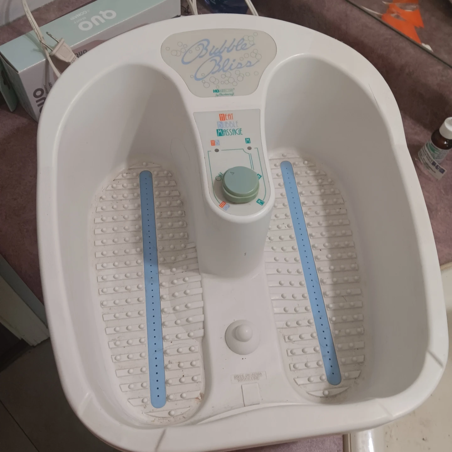 Bubble Bliss Foot Bath by Homedics