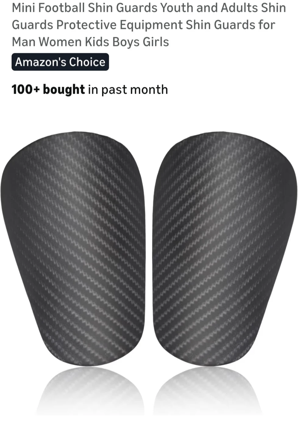Brand-new 2 pairs Shin Guards (4 count) 4.7"x3" - photo 2