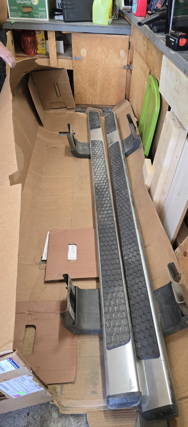 Running boards off a 2022 dodge ram - photo 5