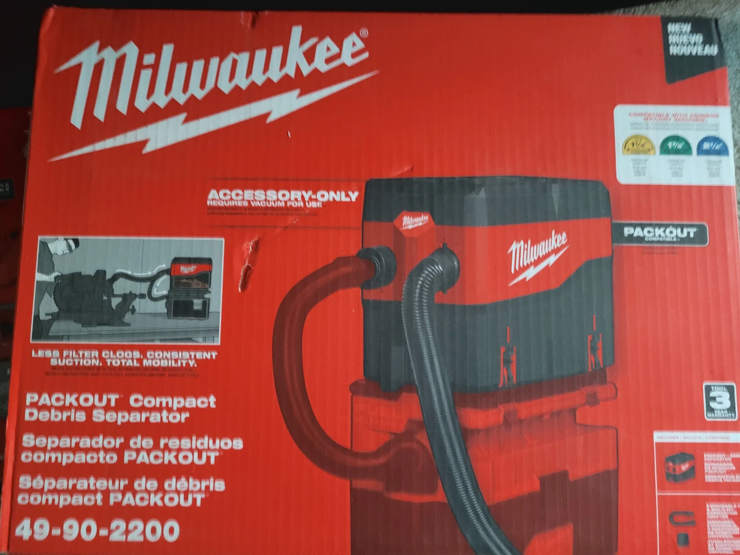 Milwaukee PACKOUT Compact Debris Separator