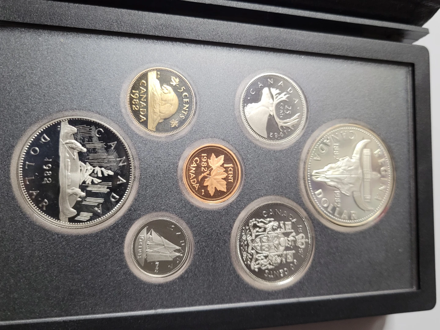 1982 Canadian Coin Collection Set