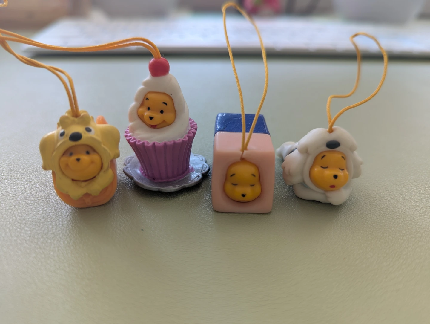 Vintage Peek a Pooh Charms