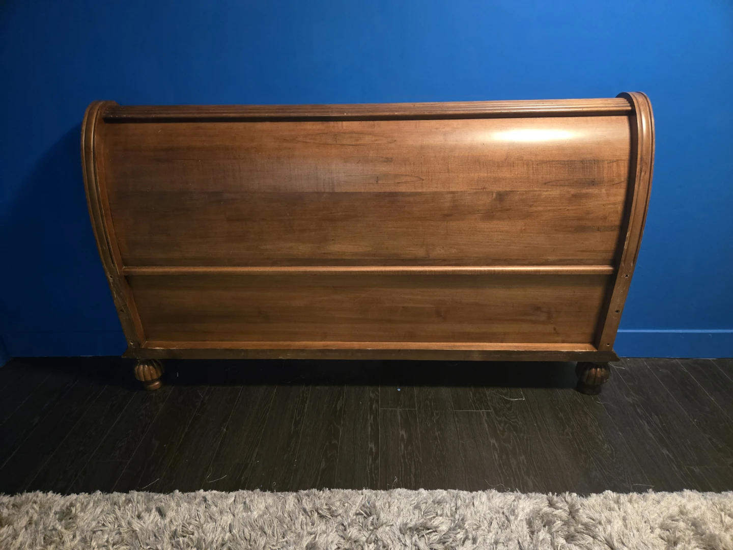 Wooden Sleigh Headboard - photo 2