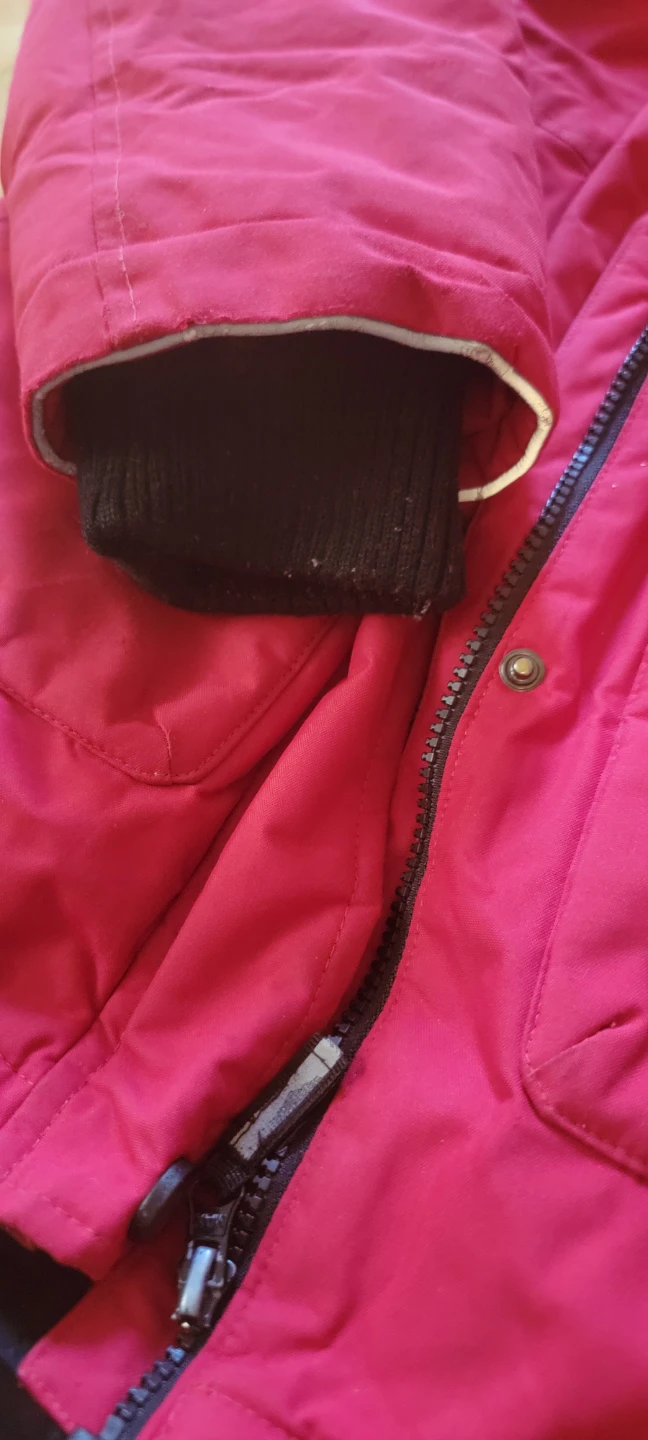Canadiana Kids Red Plaid Lined Parka Jacket M/M (7-8) - photo 5