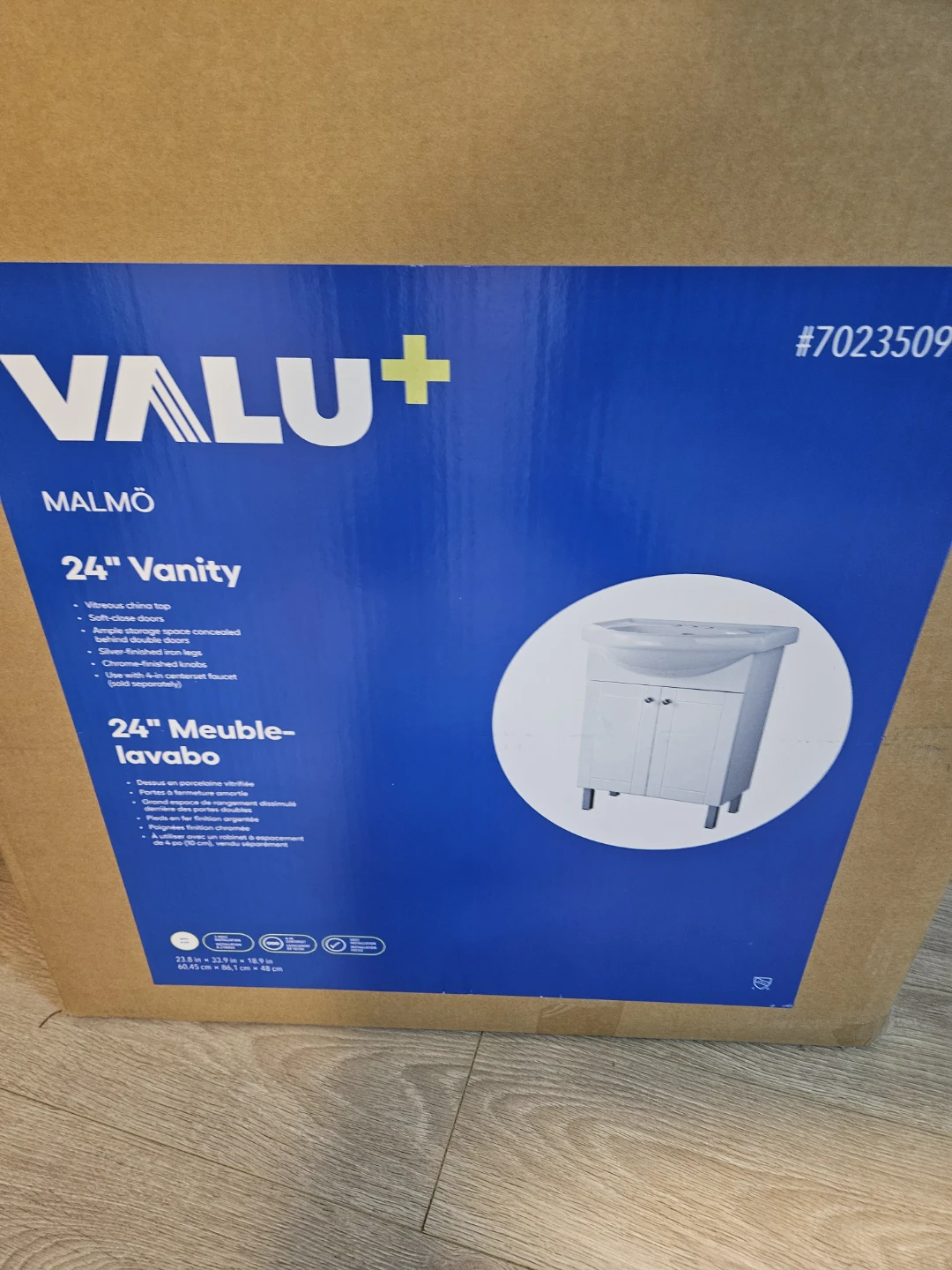 VALU+ MALMÖ 24" Vanity - photo 2