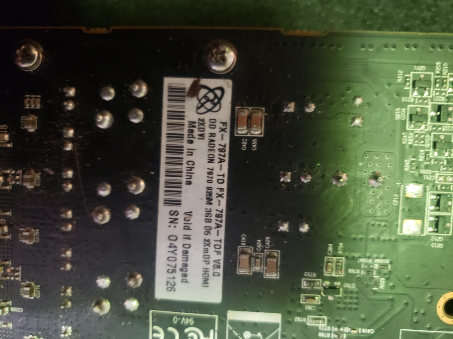 XFX Radeon RX 7970 Graphics Card - photo 3