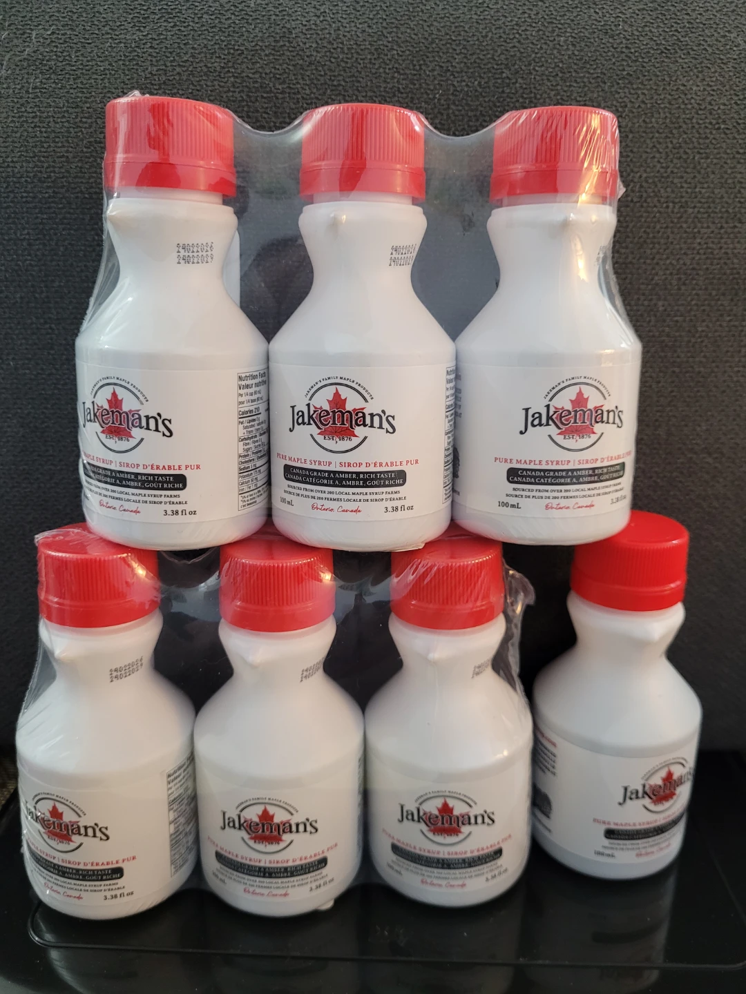 Jakeman's Pure Maple Syrup Bottles (7)