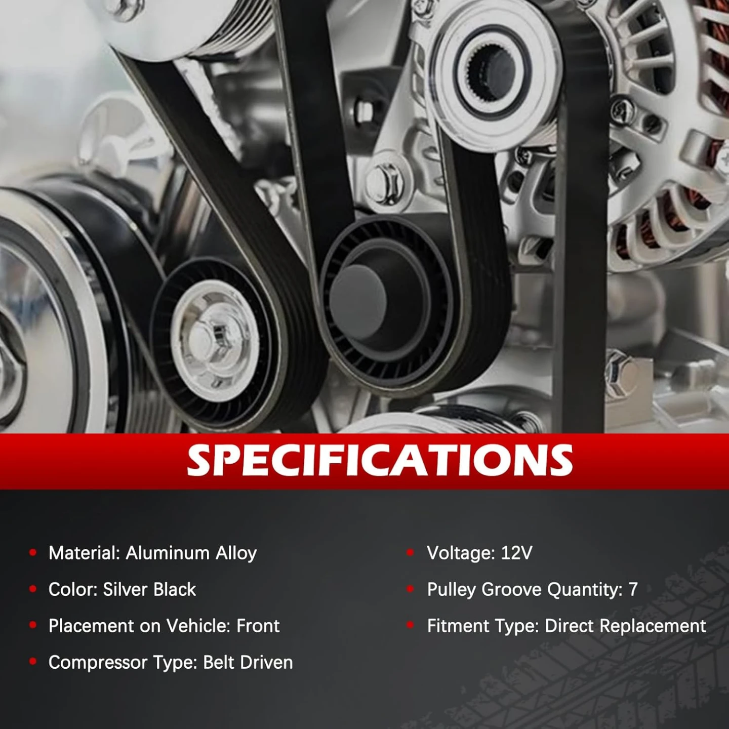 AC Compressor for Honda CR-V RDX - photo 3