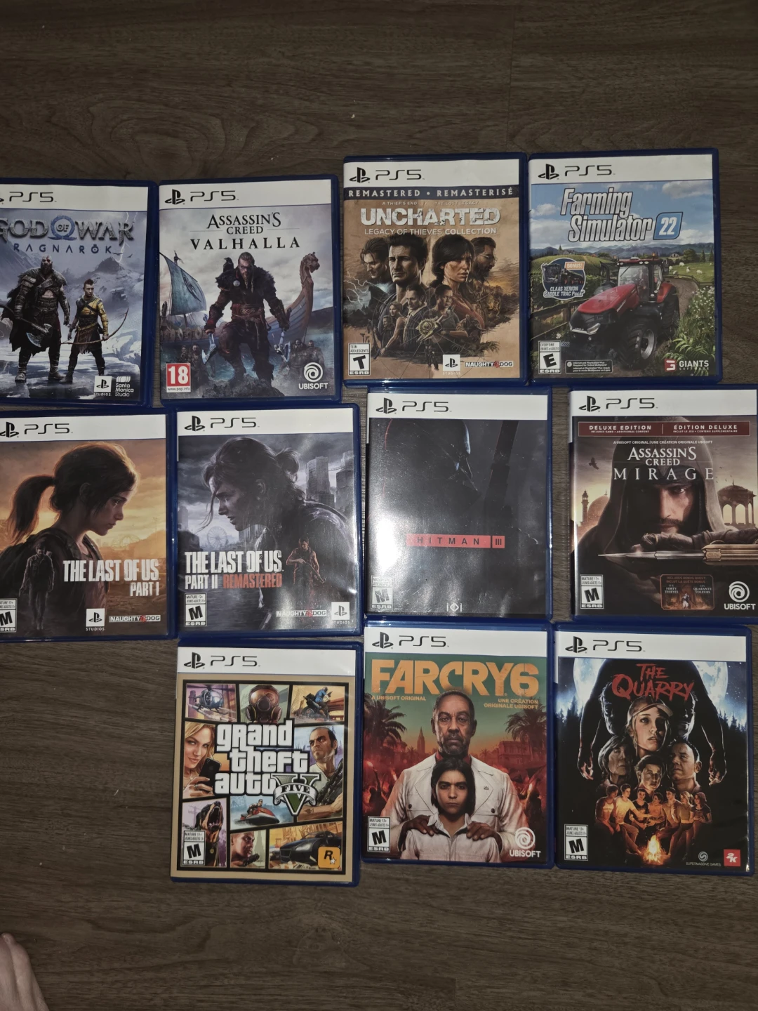 PS5 11-Game Megabundle (Last of Us, GTA, God of War) - photo 3