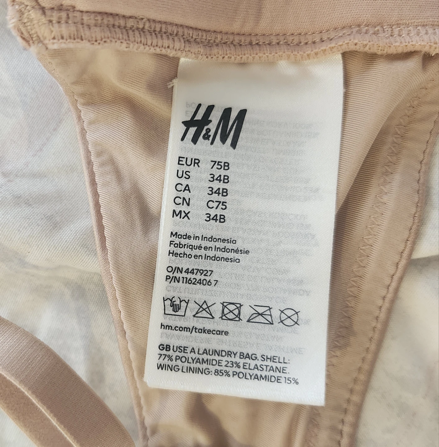 H&M Bra - 34B - photo 3