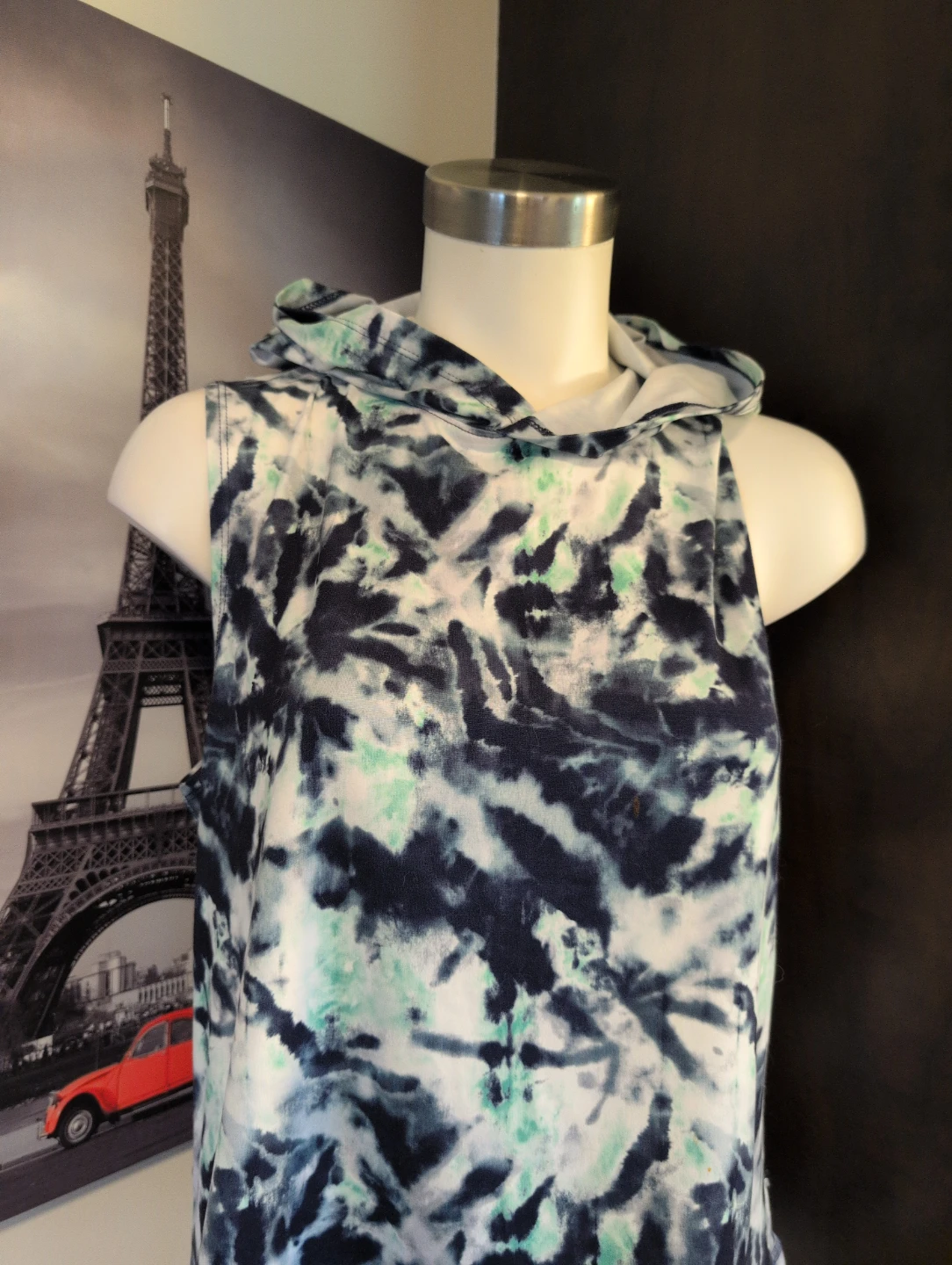 Sleeveless Hooded Tank Top size Large - photo 2