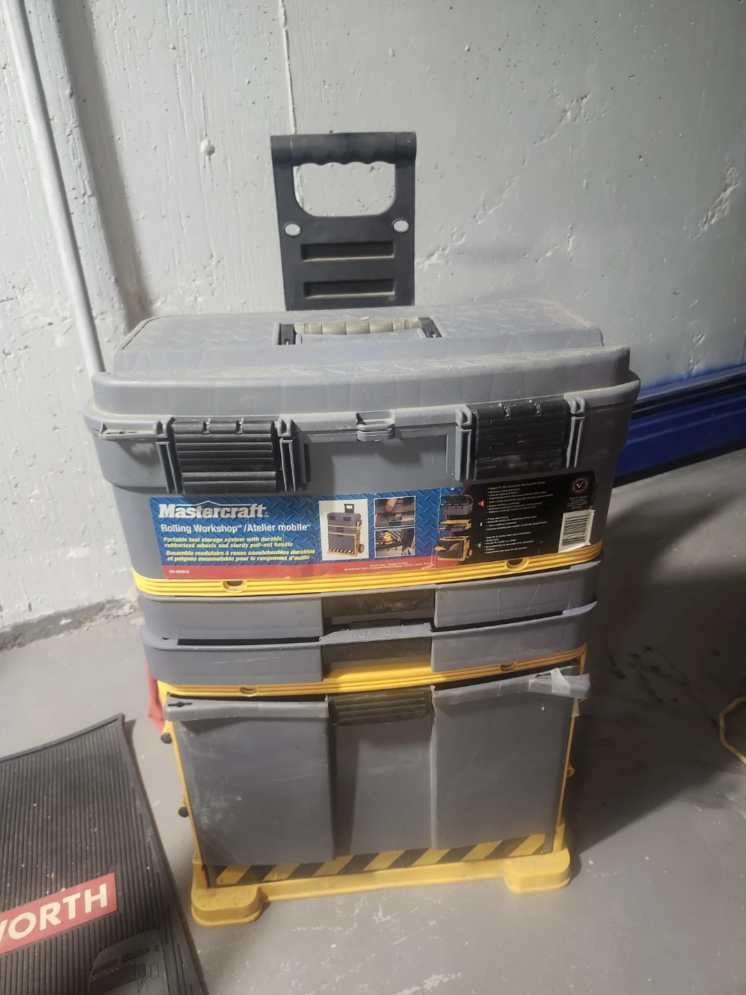 Mastercraft Rolling Workshop Tool Storage