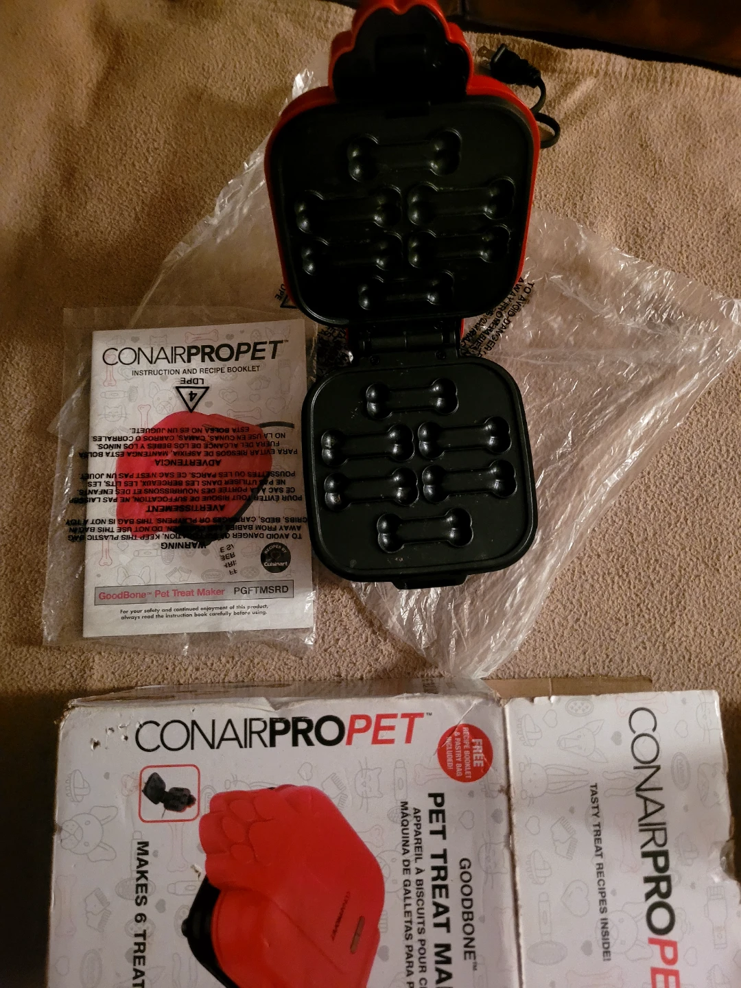 ConairPro Pet Goodbone Pet Treat Maker🥕 - photo 4