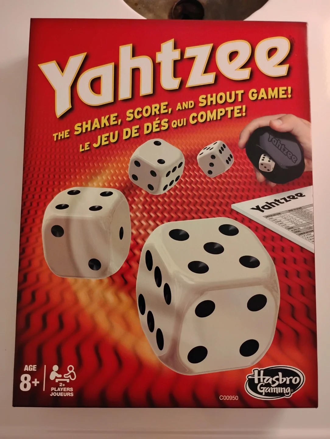 Yahtzee The Shake, Score, and Shout Game!
