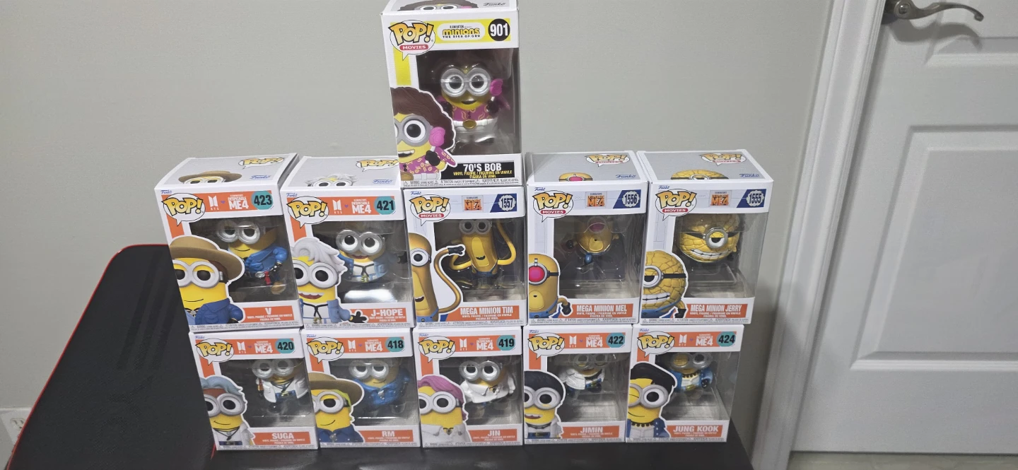 Funko Pop! Minions Figures Collection