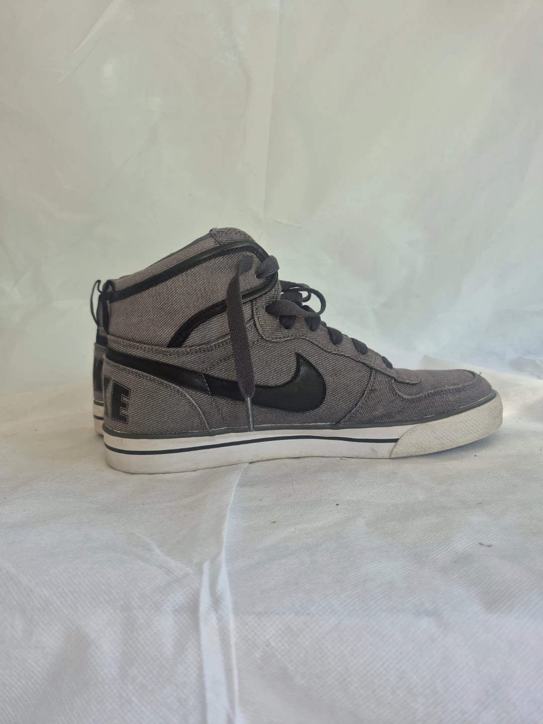Nike Dunk Big High Canvas Size US 10 Anthracite Gray/Black RARE