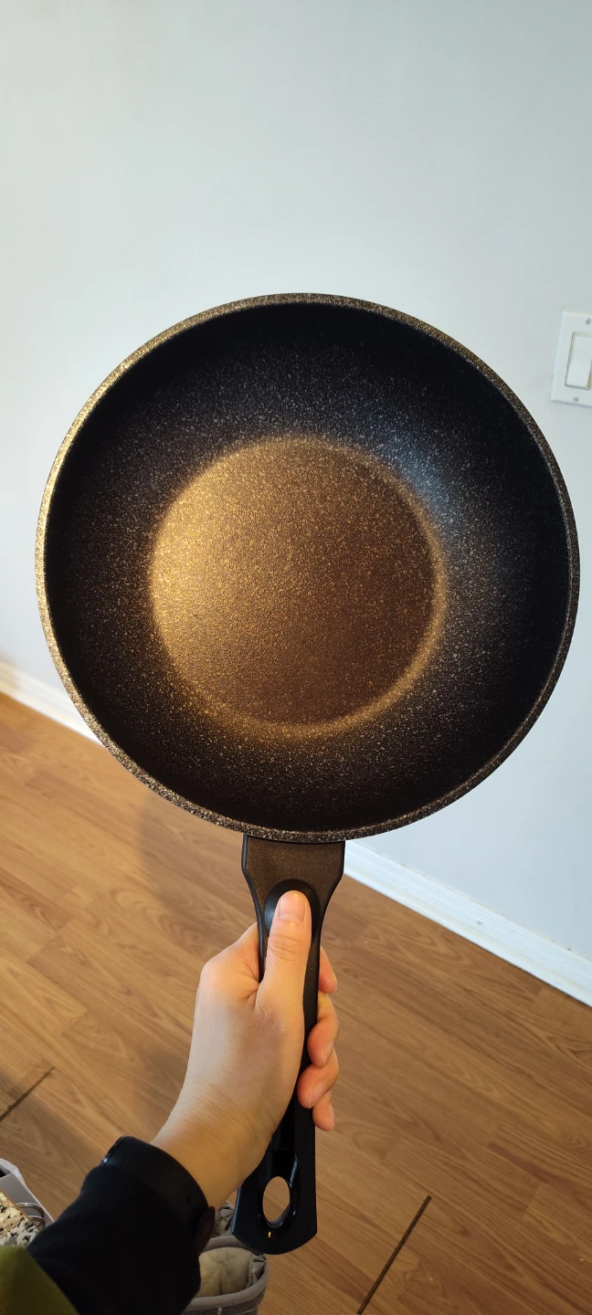 Black Non-Stick Wok Pan