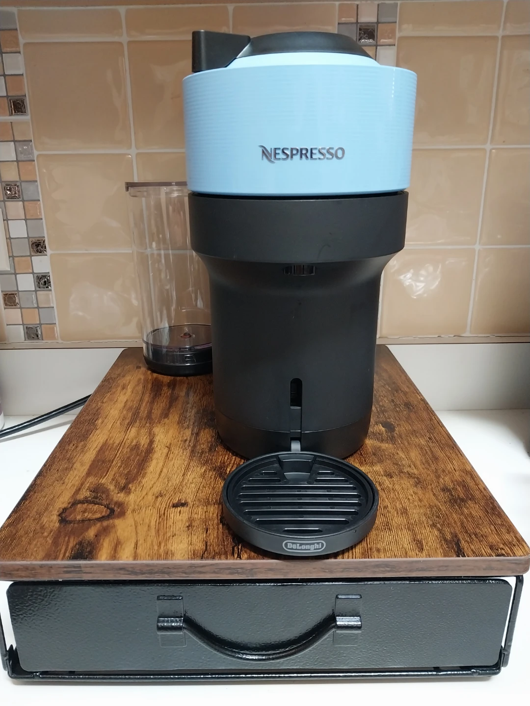 Nespresso Vertuo Pop+ Coffee Machine - Pacific Blue