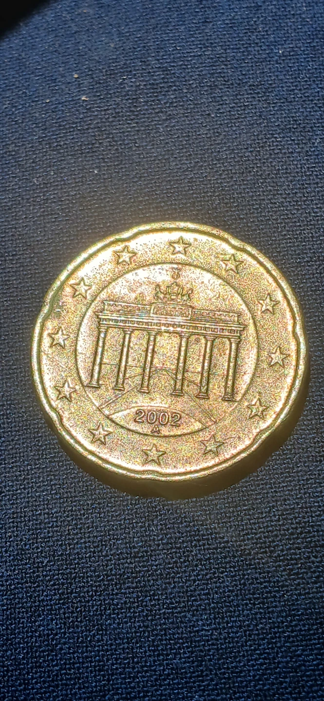 20 Euro Cent Coin - Germany 2002 - photo 2