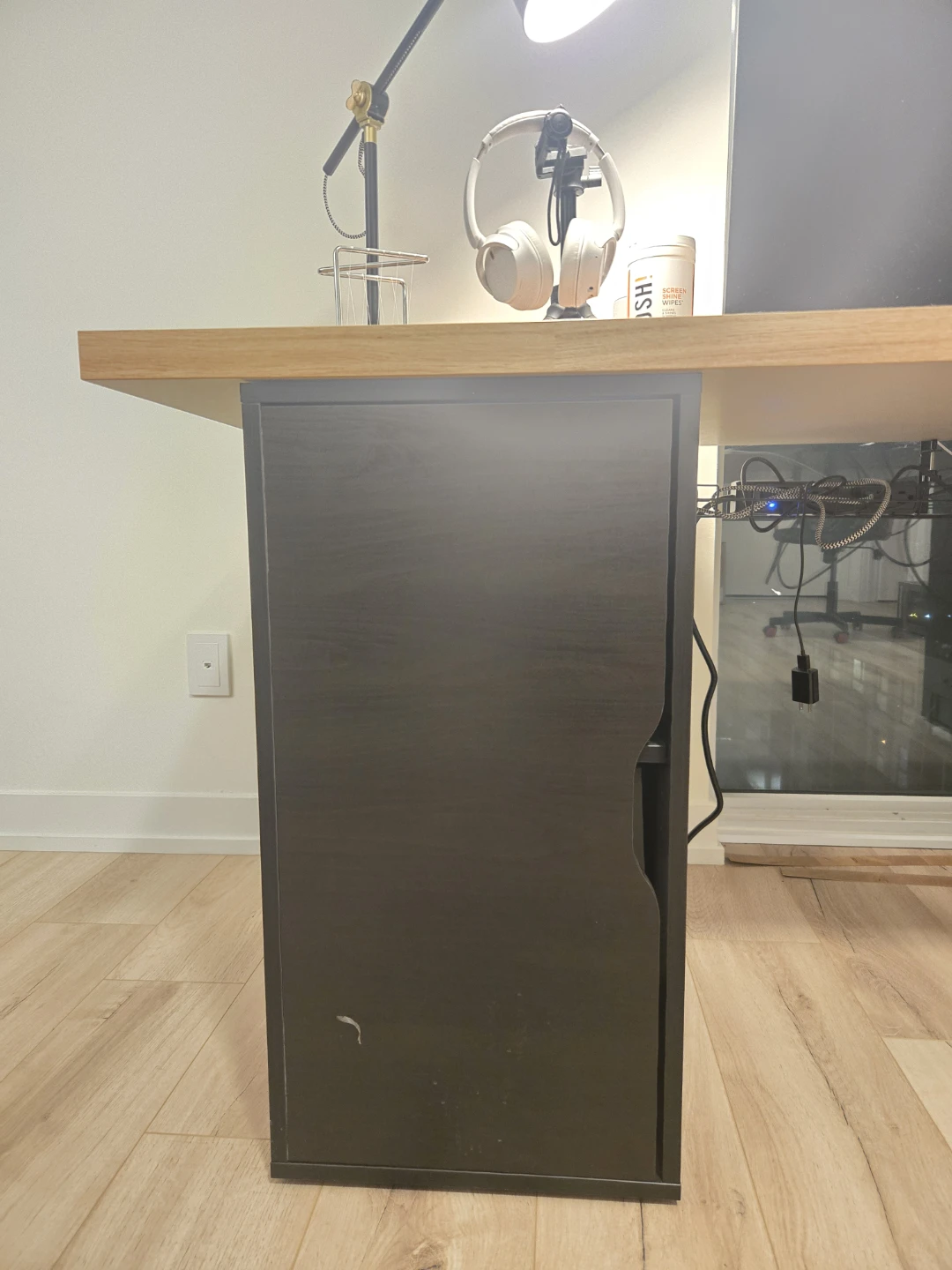 Black Office Storage Set – 5-Drawer Unit + Cabinet - photo 5