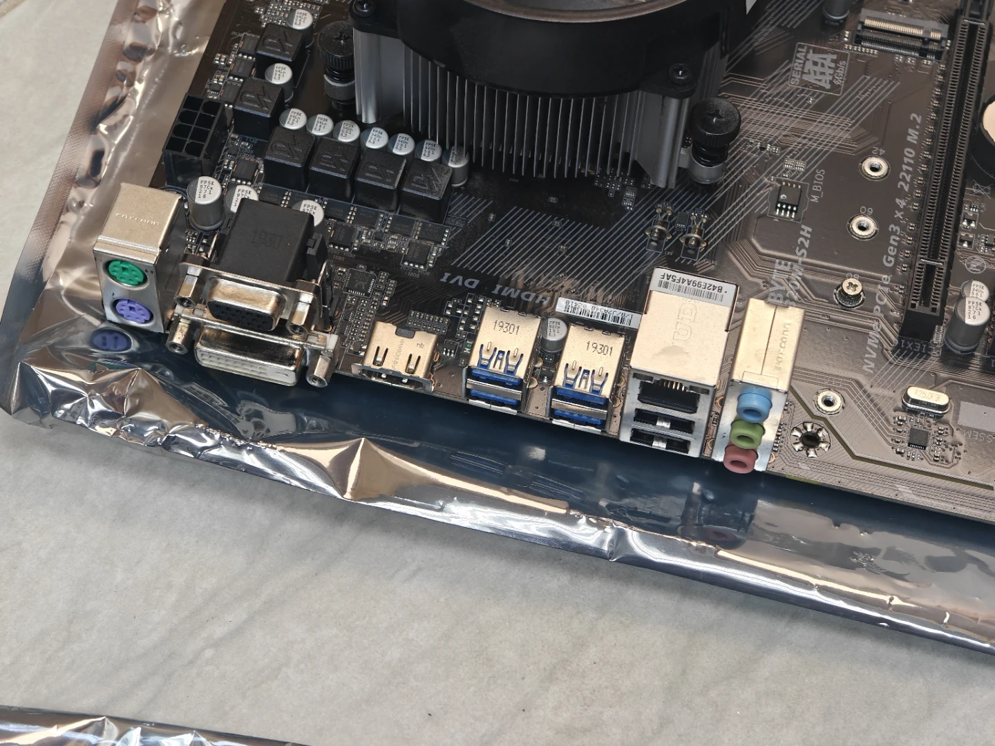 Motherboard + CPU + Cooler + RAM - photo 4