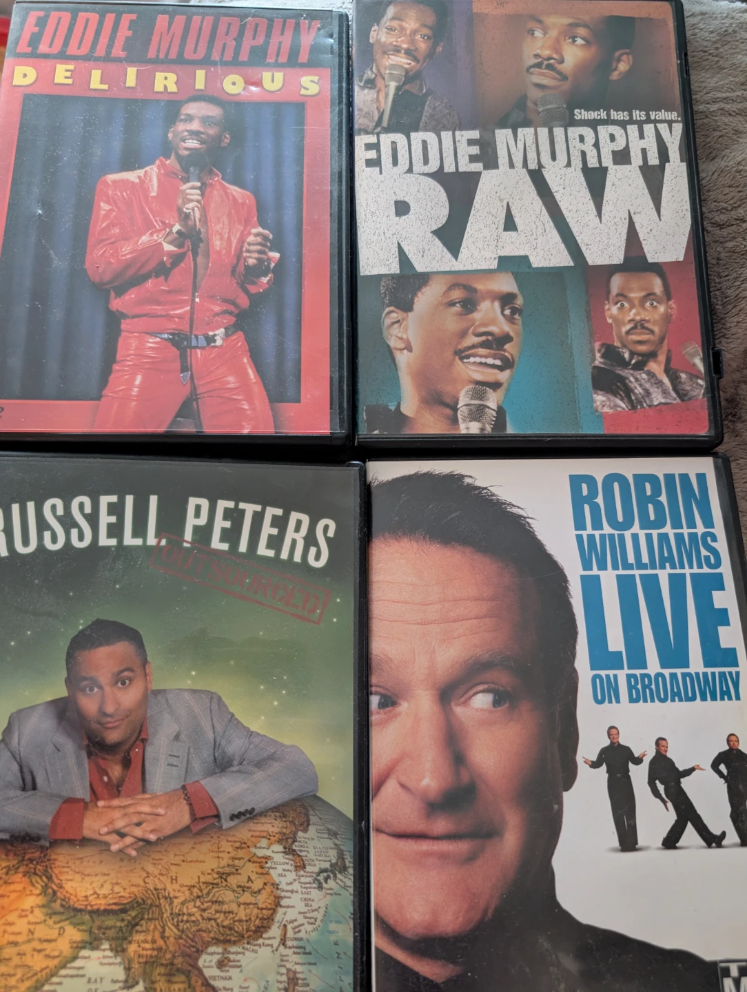 4 Legendary Comedy DVDs