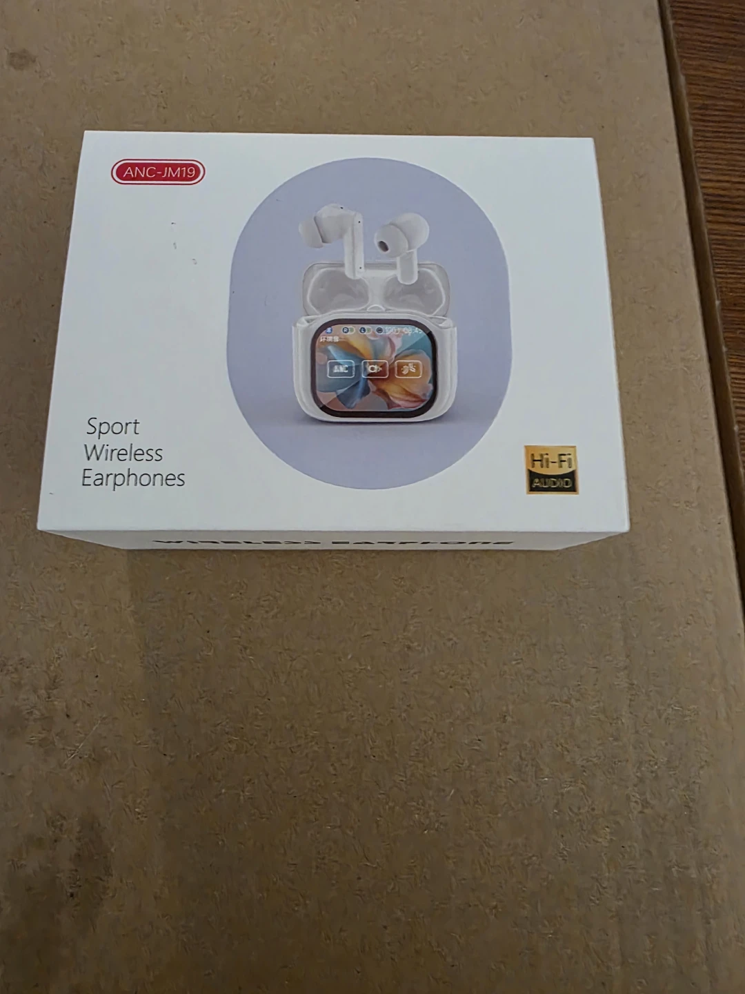 Sport Wireless Earphones ANC-JM19 Black