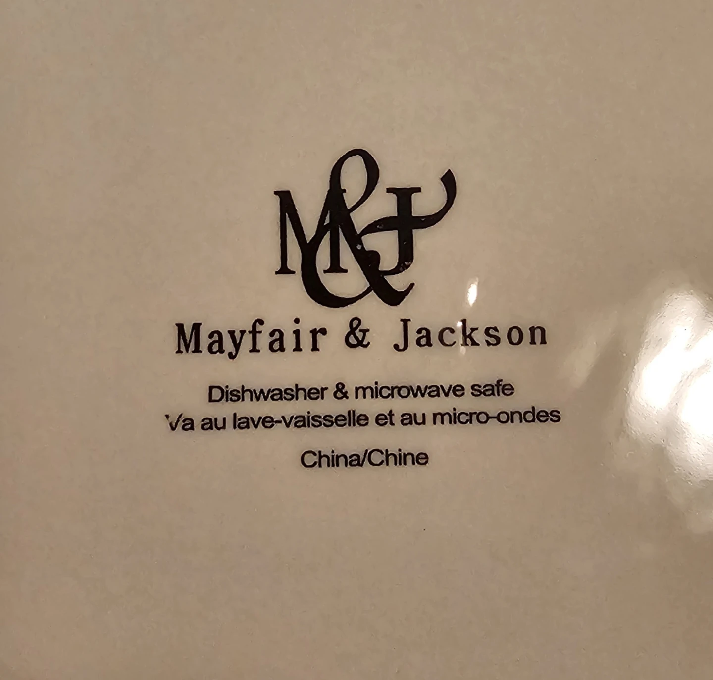 $3 for all 8 plates Mayfair & Jackson Dinnerware - photo 2