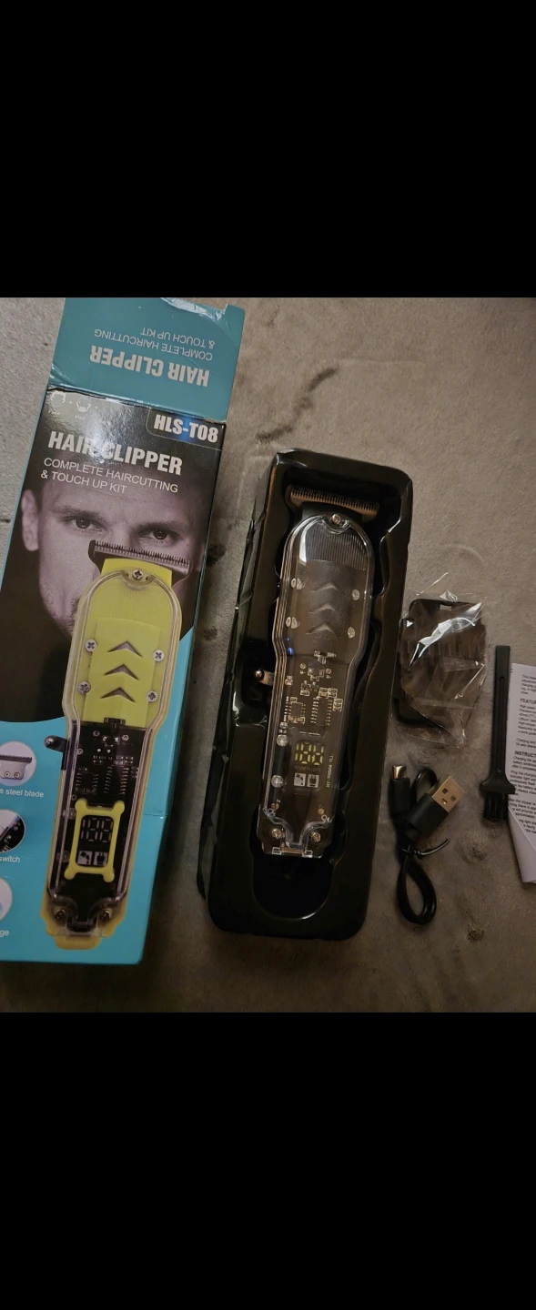 Translucent Hair Clipper HLS-T08