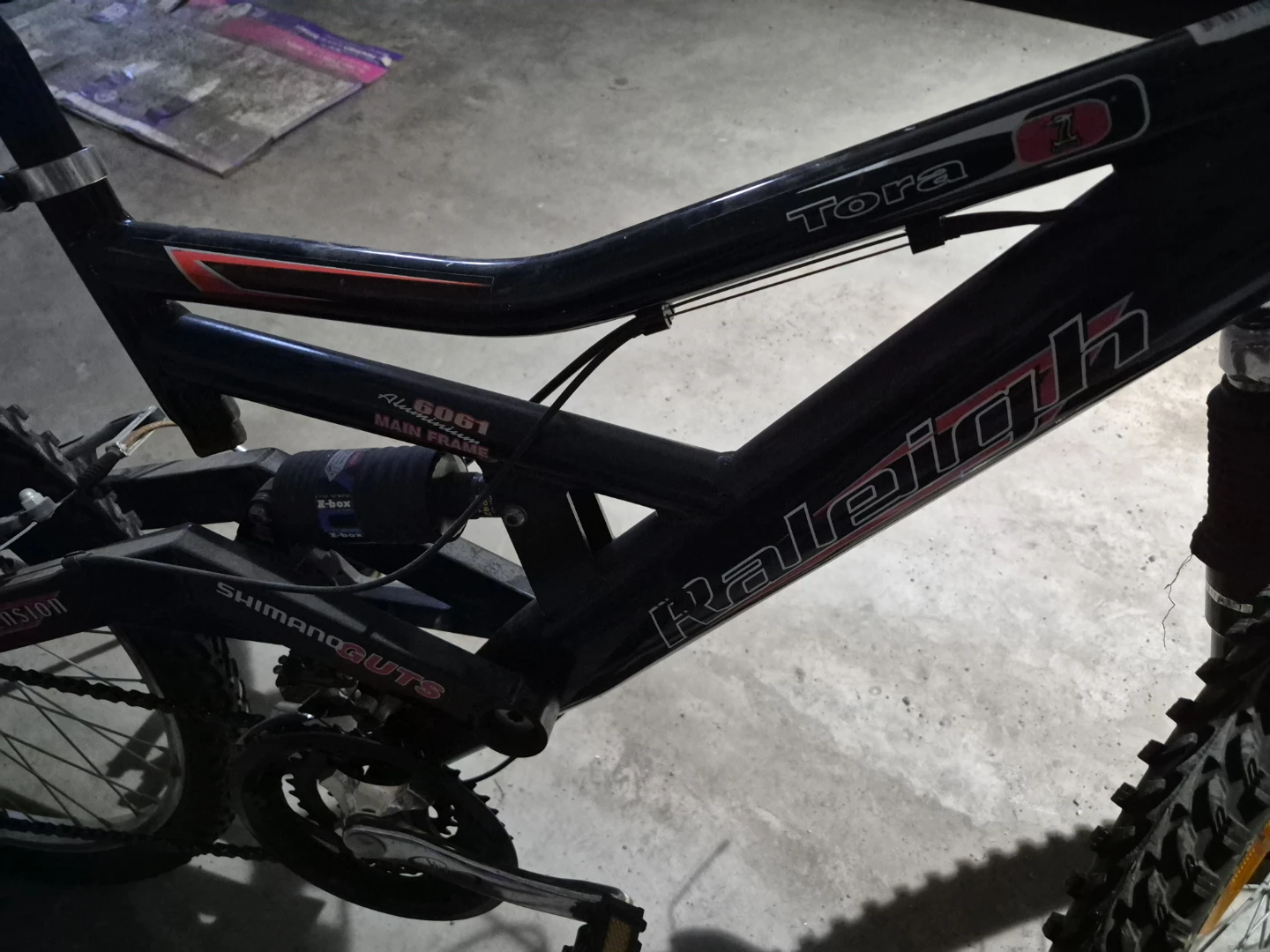 Raleigh Tora 21-Speed Dual Suspension Mountain Bike - photo 3