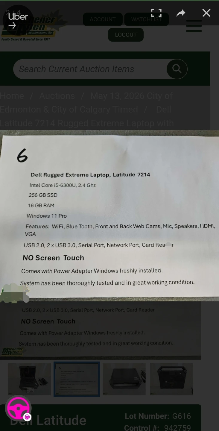 Dell Latitude 7214 Rugged Extreme Laptop - photo 4