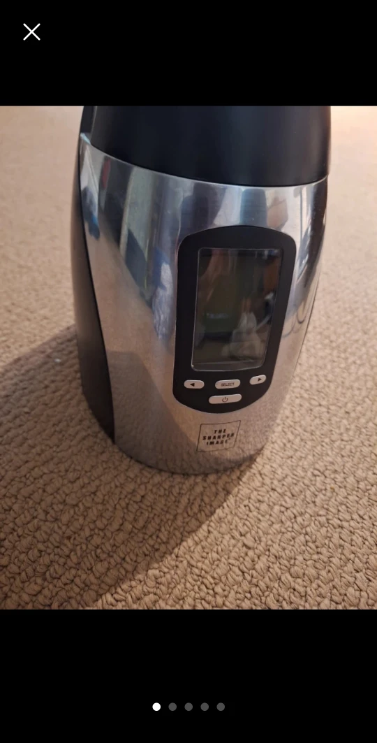 The Sharper Image Adjustable Temperature Wine Chiller - photo 5