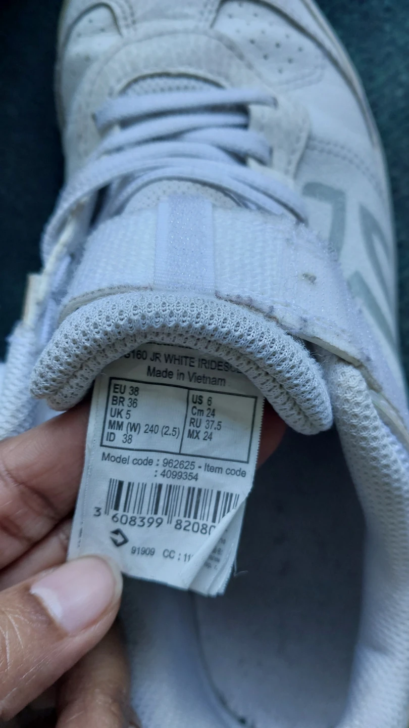 Artengo Jr White Iridescent Tennis Shoes - photo 4